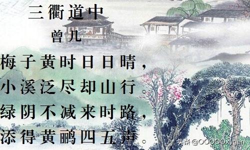 三衢道中古诗意思全解简单（三衢道中古诗什么意思）