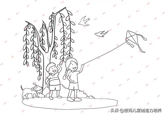 春天来了手抄报简单又漂亮（春天来了手抄报教程）